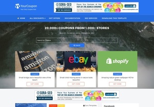 Your Coupon Blogger Template Premium Version