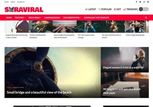 Sora Viral Blogger Template Premium Version