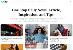 Softy Blogger Template Extended Version