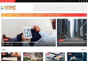SMag Blogger Template Premium Version