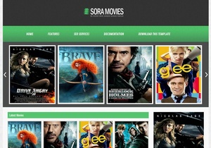 Sora Movies Blogger Template Premium Version