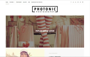 Photonic Blogger Template Premium Version
