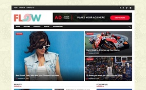 Flow Blogger Template Premium Version