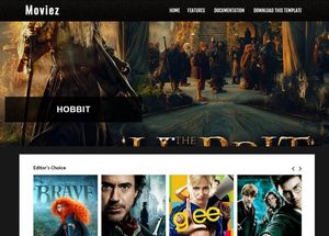 Moviez Blogger Template Premium Version