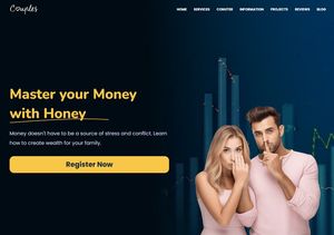 Couples Blogger Template Premium Version