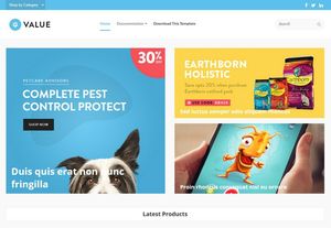 Value Blogger Template Premium Version