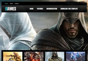 Games Blogger Template Extended Version
