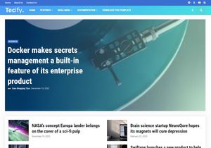 Tecify Blogger Template Extended Version