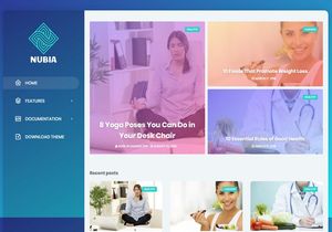 Nubia Blogger Template Premium Version