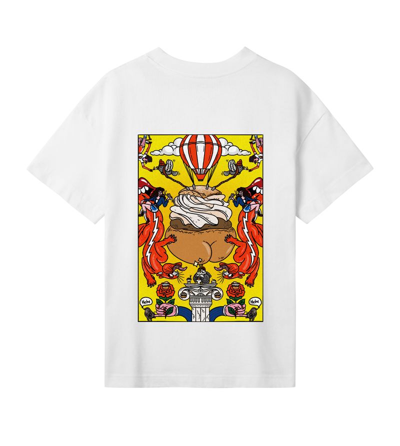 Semlass T-Shirt - White - Women - Oversize