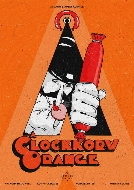 Clockkorv Orange