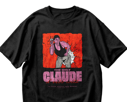 Only Claude I vibe With — Unisex oversized t-shirt