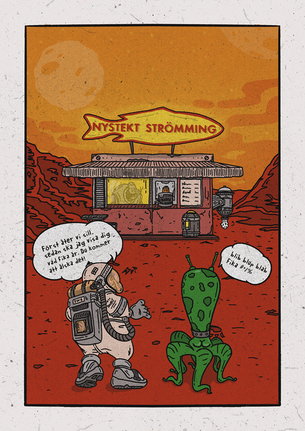 Swedish Settlers on Mars