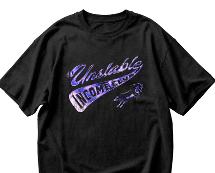 Unstable Income Club - Horsy — Unisex oversized t-shirt