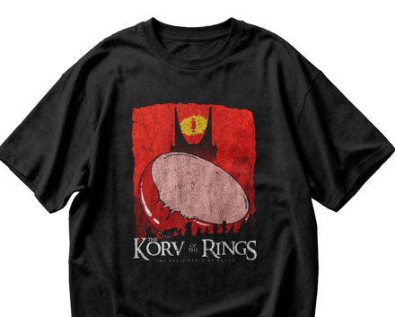 Korv Of The Rings — Unisex oversized t-shirt
