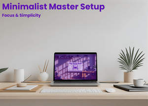 Minimalist Master Setup - Tailored gear list, Ebook and checklist