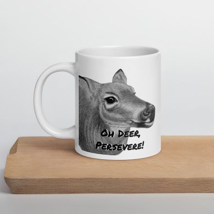 Oh Deer, Persevere Mug