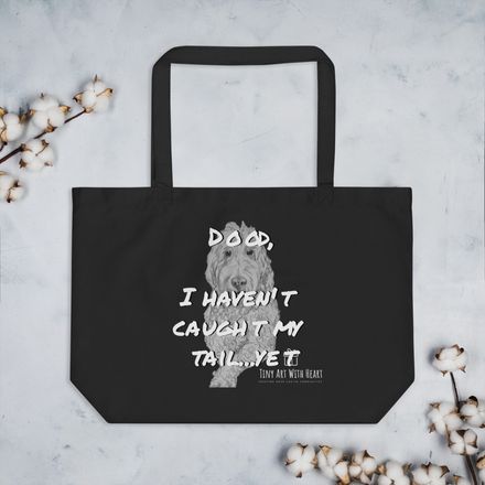 Growth Mindset Catch Your Tail Doodle Tote