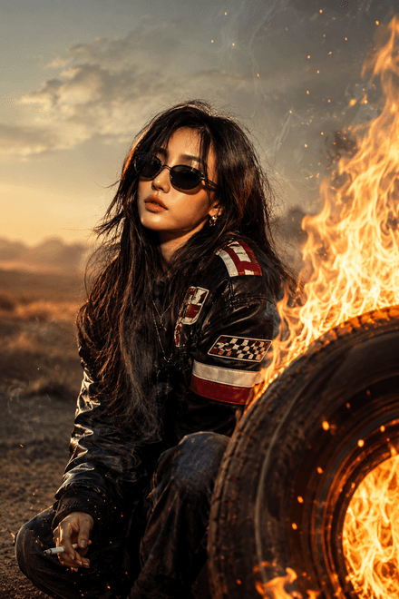 Rebel against the flames.