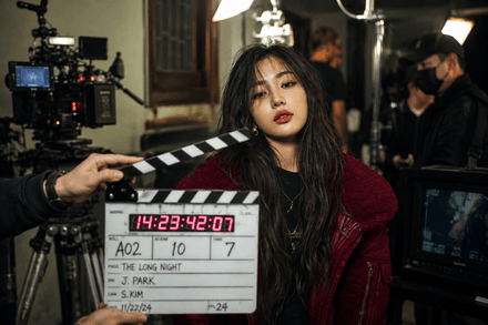 Behind the scene. 