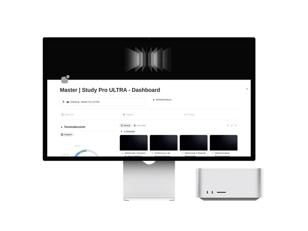 Master | Study Pro ULTRA - Dashboard