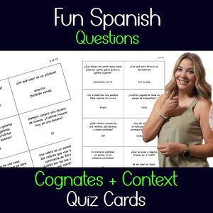 Learn Spanish Quiz Game Questions 