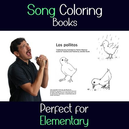 Spanish Song-Based Story Books: Los pollitos and Debajo de un botón