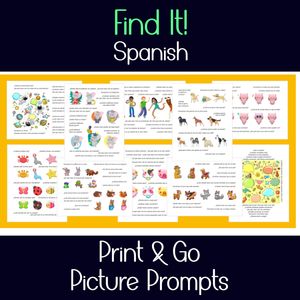 Dibujos Divertidos: Pictures and Questions for Learning Spanish