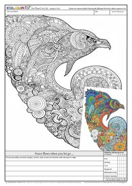 FREE download to try, click on image: ColourRise #5 - “Peace flows when you let go”