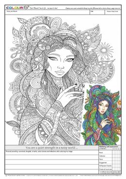 FREE download to try, click on image: ColourRise #1 - “You are a quiet strength in a noisy world”