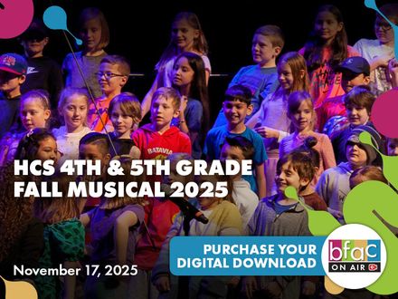 HCS 4th &amp; 5th Grade Fall Musical 2025