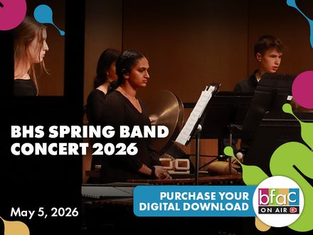 BHS Spring Band Concert 2026