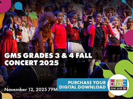 GMS Grades 3 And 4 Fall Concert 2025