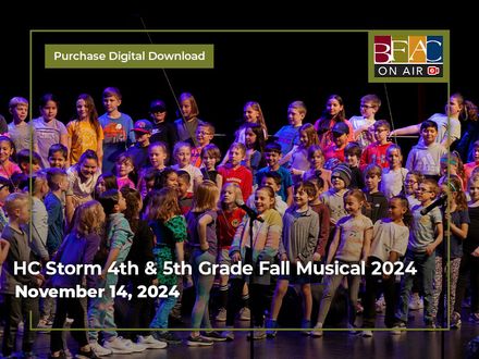 HC Storm 4th And 5th Grade Fall Musical 2024