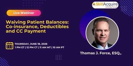 Waiving Patient Balances: Co-insurance, Deductibles and CC Payment