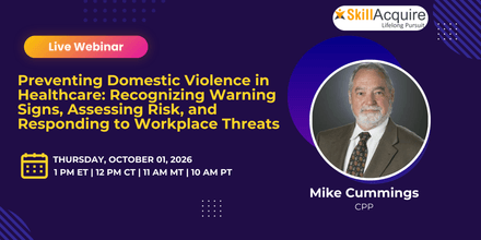 Preventing Domestic Violence in Healthcare: Responding to Workplace Threats 