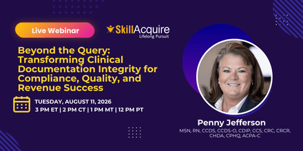 Beyond the Query: Transforming Clinical Documentation Integrity for Compliance, Quality.