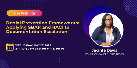 Denial Prevention Frameworks: Applying SBAR and RACI to Documentation Escalation