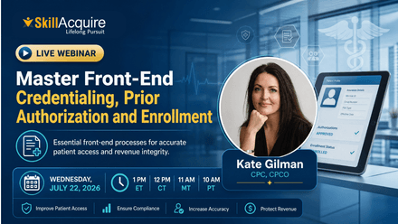 Master Front-End Credentialing, Prior Authorization and Enrollment