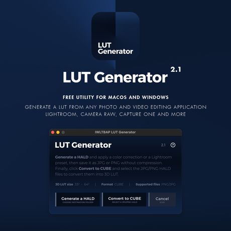 IWLTBAP LUT Generator v2.1