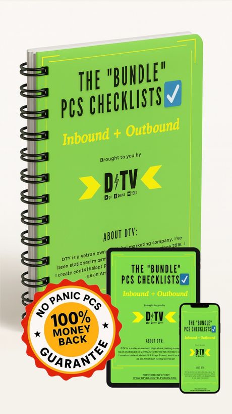 Bundle PCS Checklists (Inbound + Outbound) + Coloring Book