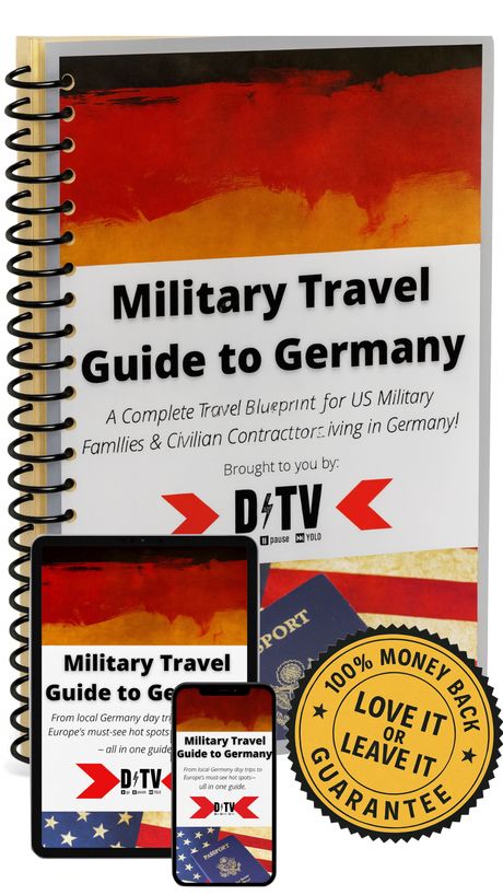 Military Travel Guide to Germany + Travel Goal Spreadsheet