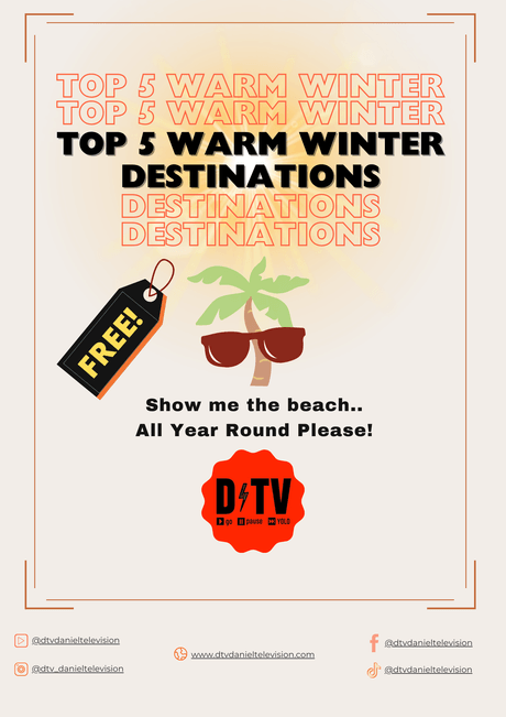 FREE - Top 5 Warm Winter Destinations from Europe