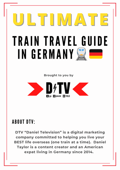 The Ultimate Train Travel Guide in Germany