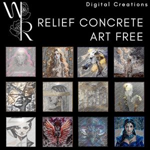 RELIEF CONCRETE ART FREE