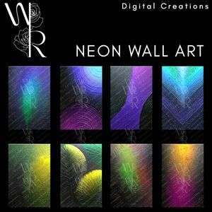 NEON WALL ART