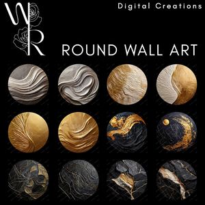 ROUND WALL ART