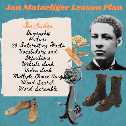 Jan Matzeliger Lesson Plan &amp; Video