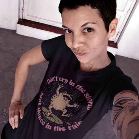 Don’t cry in the storm