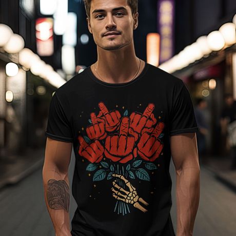 Say it with a passionate bouqet of fucks